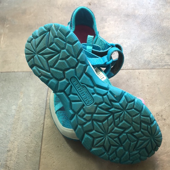 Merrell Girls Sandals Size 1 - Picture 3 of 5